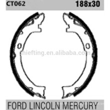Système de freinage de pièces d&#39;auto pour Ford Lincoln Volvo S725-1497 F1VY-2N712-A chaussures de frein arrière